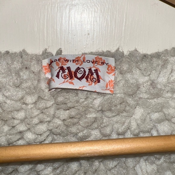 Vintage Handmade Native American Chief embroidered wool vest - Picture 4 of 9